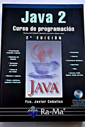 Couverture du produit · JAVA 2: Curso de programación.