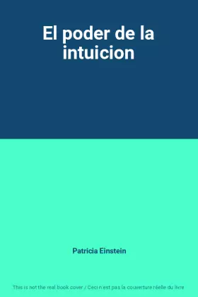 Couverture du produit · El poder de la intuicion
