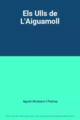 Couverture du produit · Els Ulls de L'Aiguamoll