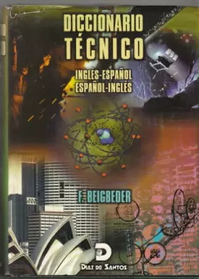Couverture du produit · Diccionario tecnico español-ingles-español