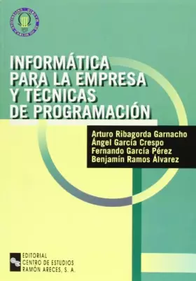 Couverture du produit · Informática para la empresa y técnicas de programación