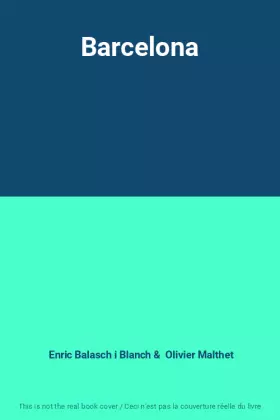 Couverture du produit · Barcelona