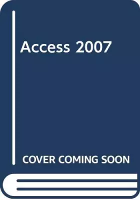 Couverture du produit · Access 2007