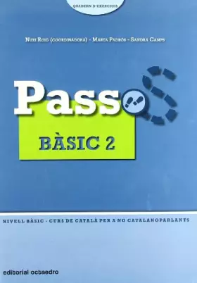 Couverture du produit · Passos 1. Quadern d'exercicis Bàsic 2: Nivell Bàsic. Curs de català per a no catalanoparlants
