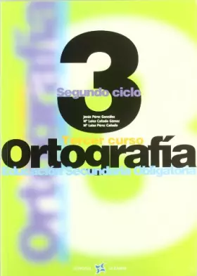 Couverture du produit · Ortografía 3º ESO
