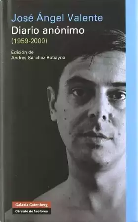 Couverture du produit · Diario anónimo (1959-2000) (Ensayo)