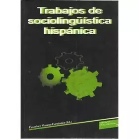 Couverture du produit · Trabajos de sociolingüistica hispanica