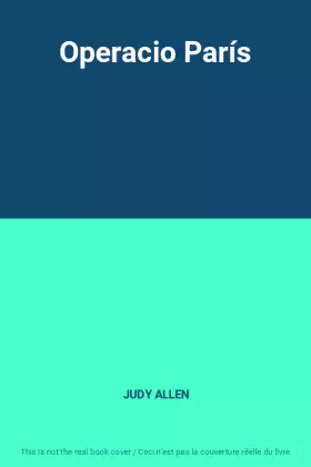 Couverture du produit · Operacio París