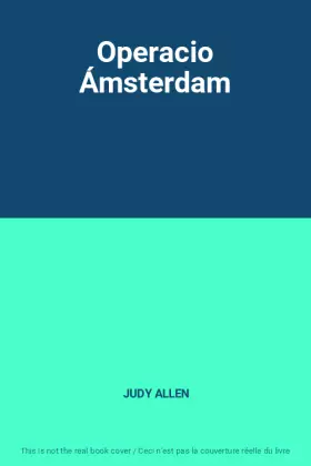 Couverture du produit · Operacio Ámsterdam