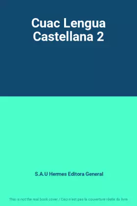 Couverture du produit · Cuac Lengua Castellana 2