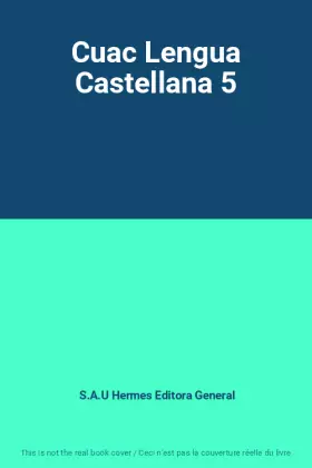 Couverture du produit · Cuac Lengua Castellana 5