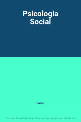 Couverture du produit · Psicologia Social