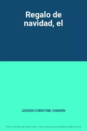 Couverture du produit · Regalo de navidad, el