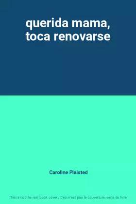 Couverture du produit · querida mama, toca renovarse