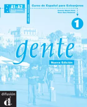 Couverture du produit · Gente 1 : Libro del profesor