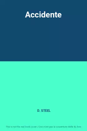 Couverture du produit · Accidente