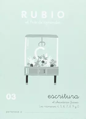 Couverture du produit · Cuadernos Rubio: Escritura 03