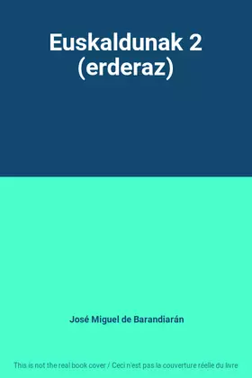 Couverture du produit · Euskaldunak 2 (erderaz)