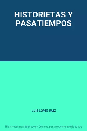 Couverture du produit · HISTORIETAS Y PASATIEMPOS