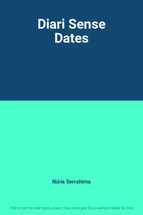 Couverture du produit · Diari Sense Dates
