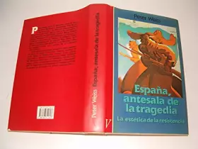 Couverture du produit · Estetica de la resistencia.; tomo 1