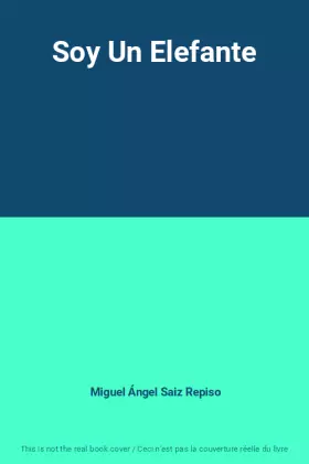 Couverture du produit · Soy Un Elefante