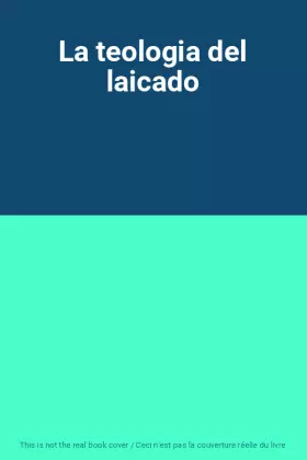 Couverture du produit · La teologia del laicado
