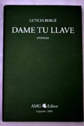 Couverture du produit · Dame tu llave : (poemas)