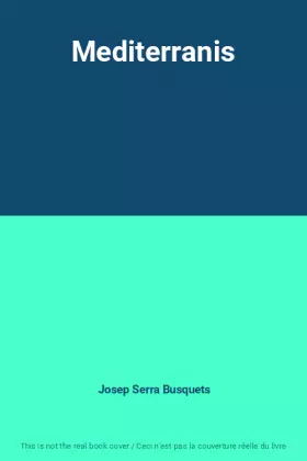 Couverture du produit · Mediterranis