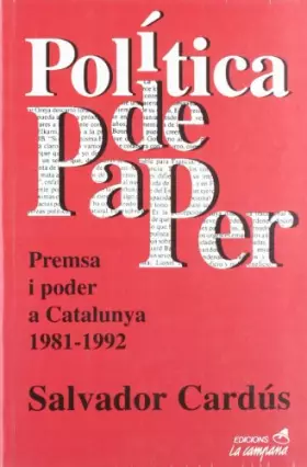 Couverture du produit · Política de paper (SIN COLECCION)