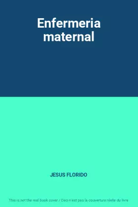 Couverture du produit · Enfermeria maternal