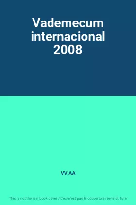 Couverture du produit · Vademecum internacional 2008