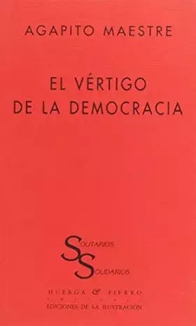 Couverture du produit · El vértigo de la democracia
