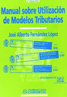 Couverture du produit · Manual sobre utilización de modelos tributarios