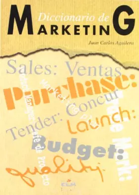 Couverture du produit · Diccionario de marketing