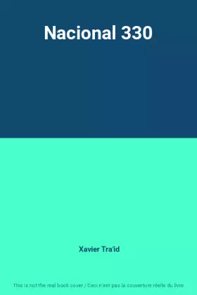 Couverture du produit · Nacional 330