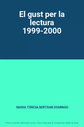 Couverture du produit · El gust per la lectura 1999-2000