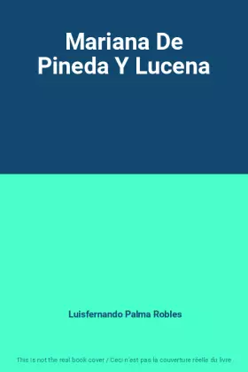 Couverture du produit · Mariana De Pineda Y Lucena