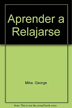 Couverture du produit · Aprender a relajarse / Learning to Relax