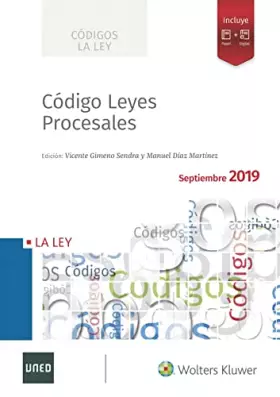 Couverture du produit · Código Leyes Procesales (Edición 2019) (Códigos LA LEY)