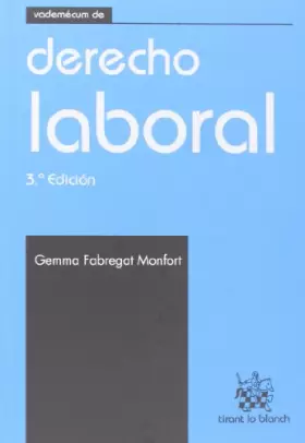 Couverture du produit · Vademécum de derecho laboral