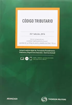Couverture du produit · Código Tributario (23ª ed.) 2016 (Código Básico)