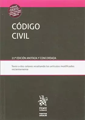 Couverture du produit · Código Civil 21ª Edición 2017 (Textos Legales)