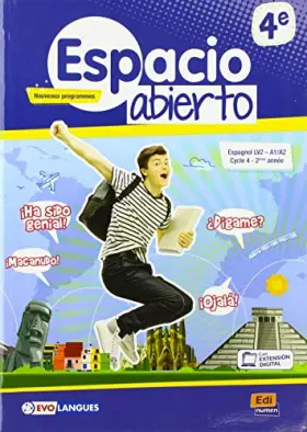 Couverture du produit · Espacio abierto 4e nouveaux programmes livre de l'élève