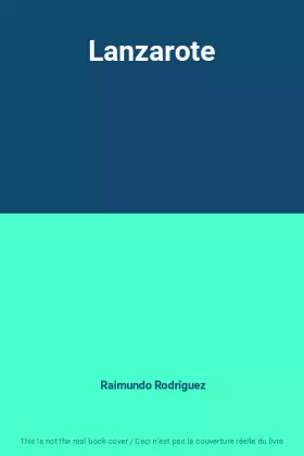 Couverture du produit · Lanzarote