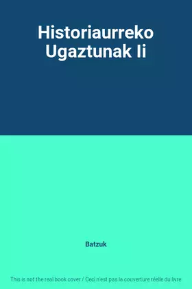 Couverture du produit · Historiaurreko Ugaztunak Ii