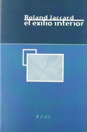 Couverture du produit · El exilio interior