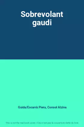 Couverture du produit · Sobrevolant gaudi