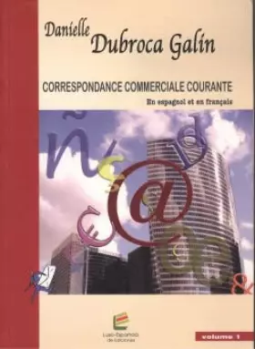 Couverture du produit · Correspondance Commerciale Courante