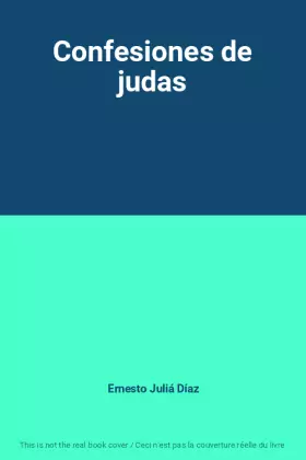 Couverture du produit · Confesiones de judas